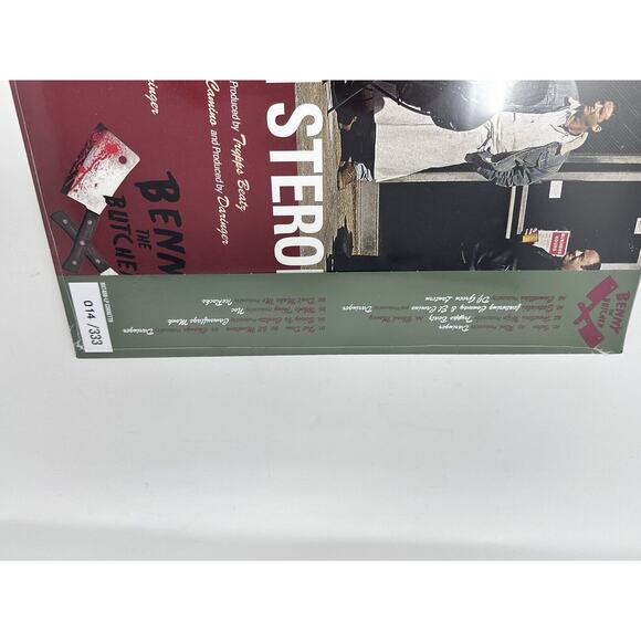 Butcher On Steroids Splatter Colored LP Sealed LE /333 w Numbered Obi - Picture 2 of 5